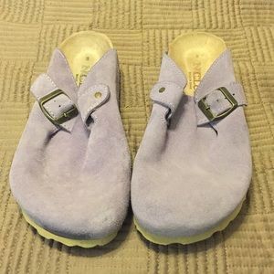 NC CLUB lavender clogs size 8